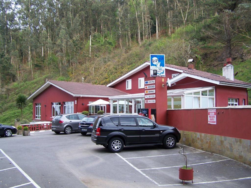 Hotel Azpiazu Cudillero Eksteriør billede